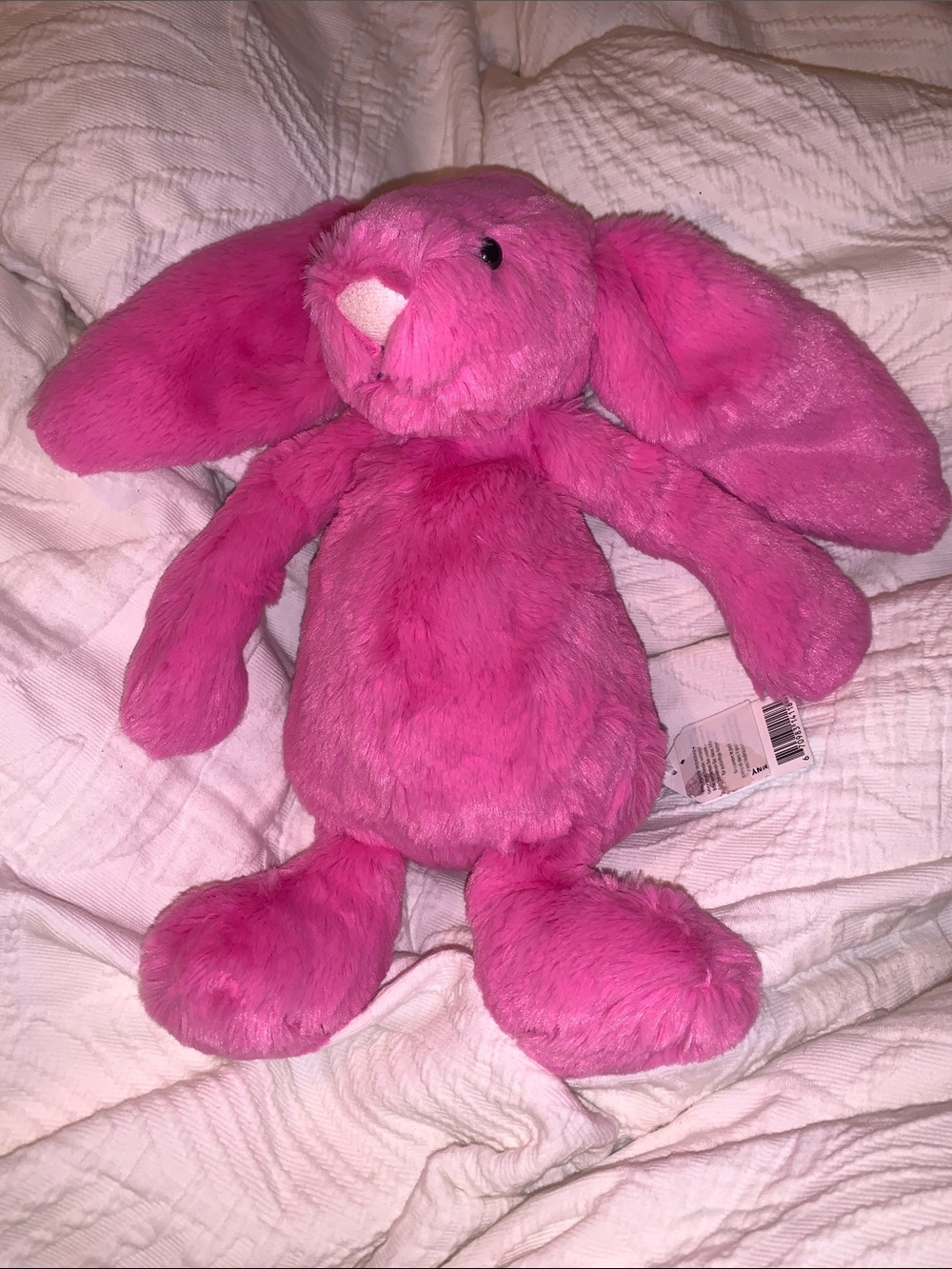 Jellycat bashful Hot Pink Plush Bunny Soft Stuffed Animal